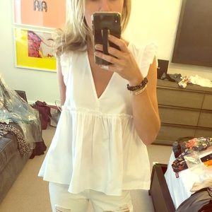 White Zara Top